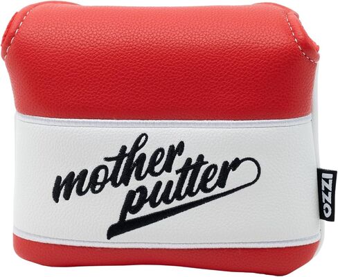 Izzo Golf Funny in Your Face Blade Putter Headcover - Mother Putter Funny Saying Joke/Gag Golf Headcover for Your Putter, White in Saudi Arabia