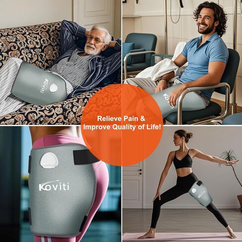 Koviti Hip Heating Pad for Sciatica Pain Relief - FSA HSA Eligible Hip Brace, Electric Heat Pad for Lower Back Thigh Buttock, Hot Physical Therapy Gifts for Women Men, Mom, Dad(XL) in Saudi Arabia