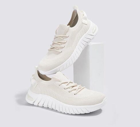 Lucky Step Lucky Women's Mesh Slip on Sneakers خفيفة الوزن على نطاق واسع in Saudi Arabia
