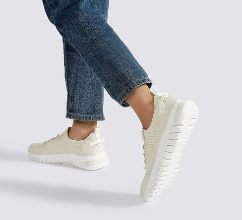 Lucky Step Lucky Women's Mesh Slip on Sneakers خفيفة الوزن على نطاق واسع in Saudi Arabia