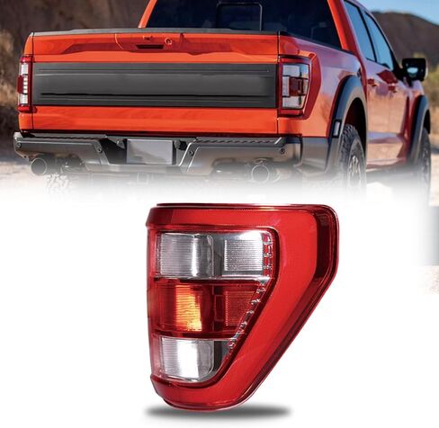 Tail Light Assembly Compatible with 2021-2023 F150 Halogen OE replacement Drive Left Side brake taillights (Left) in Saudi Arabia