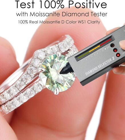 خاتم الخطوبة Moissanite للنساء 18 كيلو أبيض غلود مطلي S925 Sterling Silver Vintage Beatals يترك النساء هدية المجوهرات in Kuwait