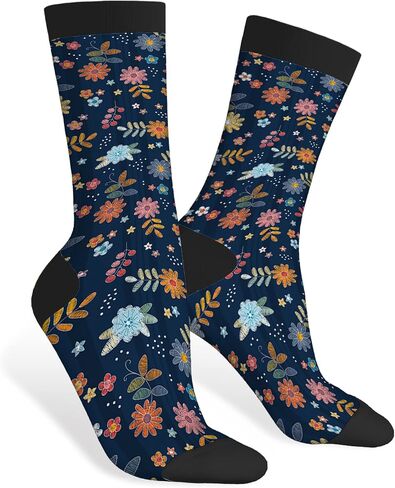 Aoyego Volleyball Socks Socks Water Polo Balls Iridescent Navidty Crew Socks Gocks Descripting Contraving Conval in Kuwait