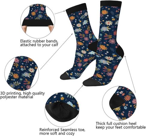 Aoyego Volleyball Socks Socks Water Polo Balls Iridescent Navidty Crew Socks Gocks Descripting Contraving Conval in Kuwait