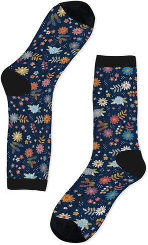 Aoyego Volleyball Socks Socks Water Polo Balls Iridescent Navidty Crew Socks Gocks Descripting Contraving Conval in Kuwait