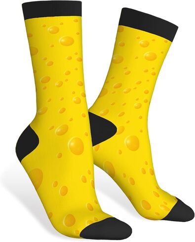 Aoyego Volleyball Socks Socks Water Polo Balls Iridescent Navidty Crew Socks Gocks Descripting Contraving Conval in Kuwait