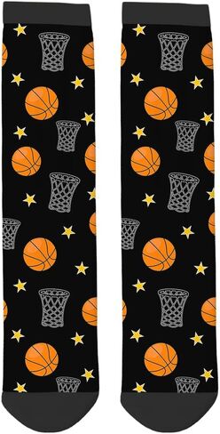 AOYEGO Volleyball Funny Socks Water Polo Balls Iridescent Novelty Casual Crew Socks Contrast Color Design for Women Men Gift in Kuwait