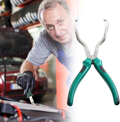 2pcs Electrical Disconnect Pliers Automotive Electrical Disconnect Pliers Set Rdiator Hose Clamp Pliers Automotive Long Spark Plug Removal Pliers for Electrical Connectors (2pcs/7inch) in Saudi Arabia