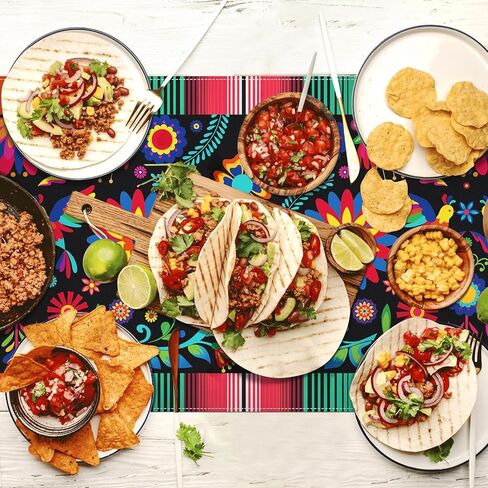 Football Party Decoration Table Runner for Football Birthday Party Games Decor Picnics Kitchen Dining Table, Football Touchdown Table Cover, 14 x 72 Inch in Kuwait