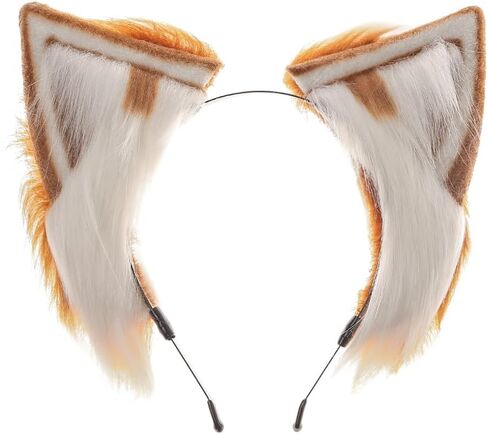 Faux Fur Ear Headbands Costume Headwear in Kuwait