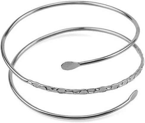 Punk Cool Cool Gothic Apper Arm Bracelet Open Cuff Cuff Bangle Swelet Simple Swirl Snake Comply Minimalist Armlet Vintage المجوهر in Kuwait