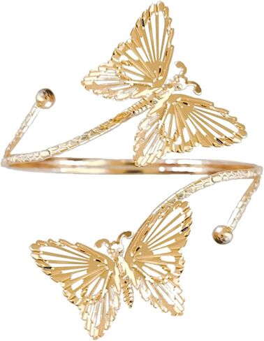 Punk Cool Cool Gothic Apper Arm Bracelet Open Cuff Cuff Bangle Swelet Simple Swirl Snake Comply Minimalist Armlet Vintage المجوهر in Kuwait