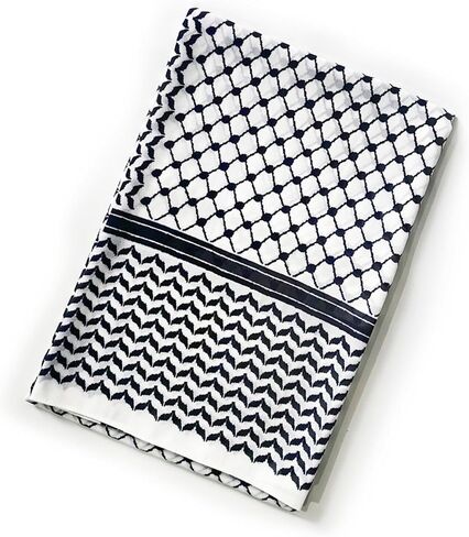 أزياء Keffiyeh - وشاح رأس البوليستر رأس - وشاح شال العربي للنساء الفتيات - أسلوب فلسطين وعلمه in Kuwait