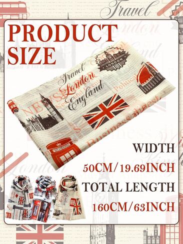 3 Pcs City Souvenirs Scarves Set Women Scarves Bulk Gift for Traveler Birthday Party in Saudi Arabia