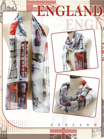 3 Pcs City Souvenirs Scarves Set Women Scarves Bulk Gift for Traveler Birthday Party in Saudi Arabia