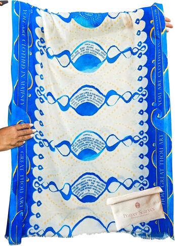 How Great Thou Art Christian Prayer Shawl for Women - Soft, Lightweight Biblical Gift Prayer Scarf for Worship, Praise in Saudi Arabia