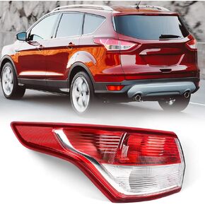 FIONE Tail Light Assembly Compatible with 2013 2014 2015 2016 Ford Escape Rear Light Brake Lamp Taillight without Bulb Left Driver Side LH
