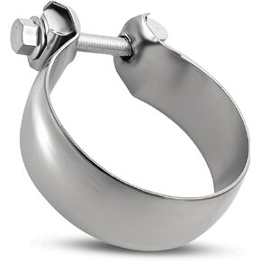 TIKSCIECNE Exhaust Clamp Fit for Chevrolet Silverado 1500 Tahoe Suburban Yukon GMC Sierra 1500 Dodge Charger Challenger Ford Mustang Replace 36522 20779889, Exhaust Pipe Clamp