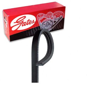 Gates Water Pump Stretch Fit Micro-V Serpentine Belt compatible with Ford Escape 3.0L V6 2009-2012