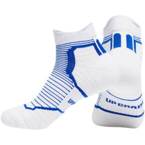Running Socks with Shock Absorption, Moisture Wicking, Breathable for Men and Women 3 Pairs Pack