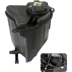 17137647283 603-830 خزان خزان سائل تبريد مع غطاء ومستشعر متوافق مع 2010-2019 BMW 530i ، 535D ، 535D XDrive ، 535i ، 535i GT ، 640i ، 640i Gran Coupe ، 740i ، 740ld Xdrive ،