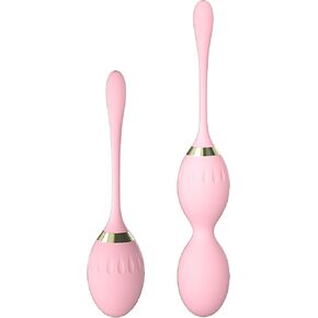 Kegel Ball kegel Tightener Balls Massage Balls Kegel Exercise System: Pink, Skin-Friendly Silicone for Vaginial Tightening Cream, Vaginal Exercise, Kegel Weights Pelvic, Ben was Balls for Women