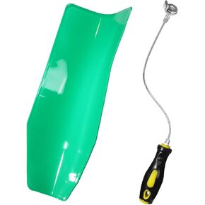 Strong Magnetic Oil Drain Plug Remover Tool & Flexible Oil Funnel Reusable,Essential Oil Change Tools for The Auto Mechanic,for Oil Darin Plug Removal,Oil Draining and Oil Filling