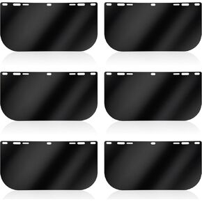 عدسة بديلة لدرع الوجه من Feekoon، مقاس 15.5 بوصة × 8 بوصة، درع كامل للوجه ملون متوافق مع Hobart 770580، درع وجه آمن واقٍ للحام والطحن ودرع وجه الخوذة للحفلات التنكرية in Kuwait