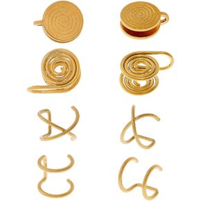 Pressure Earrings for Keloids Stainless Steel Non-Pierced Earrings Cuff Earrings Spiral Compression Earrings Adjustable Clip Earrings for Women Men Ladies in Kuwait