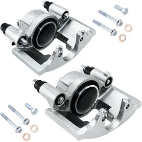 Front Brake Calipers without Bracket 184299&184300 Replace for Chevy Tahoe 95-00, Chevy C1500 K1500 88-99, Dodge Ram 1500 Pickup 94-99, GMC C1500 K1500 88-99, FRC4417&FRC4418, 18FR745&18FR746