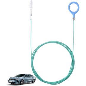 118 Inch Auto Sunroof Drain Cleaning Tool Long Pipe Cleaner Flexible Drain Brush Tube Cleaning Brush Skinny Pipe Drain Dredge Cleaning Tool for Car, Windshield Wiper Drain Hole