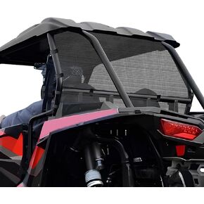 Starknightm RZR XP 1000 نافذة خلفية شبكة النافذة الناعمة شبكة ناعمة متوافقة مع Polaris RZR XP 1000 2014+/ Turbo 2016+ UTV Sun Sun Shade Protect