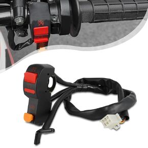 Baorff Dirt Bike Kill Switch for Hawk 250 ، chazing hightbar right on Off Starter Start Button Butting for Hawk250