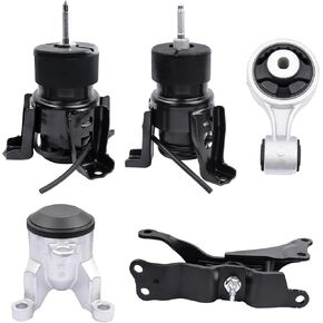 Engine Motor Tran Mount Kit Compatible with Maxima 2009-2014 & 2007-2012 Altima 3.5L V6 Engine Auto CVT Trans, Replace OE A7361 112209N00A A7363 113509N00A A4355HY A4356HY A4365HY 5pcs