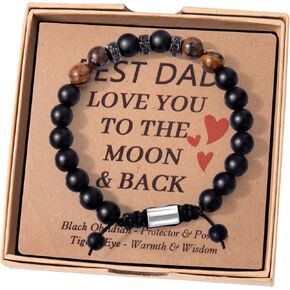 Fathers Gifts for Dad, Gifts for Dad from Daughter Son, Husband Son Brother Father's Day Birthday Anniversary Christmas Black