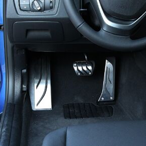 Car Pedals Fashion Style Rest Pedal Brake Pedal Gas Pedal Fit for BMW 1 3 4 5 6 7 Series F20 F30 F31 F32 F33 F34 F36 Accessories Automatic