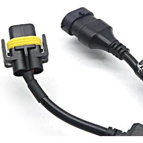 TECHMAX H8 H9 H11 LED Fog Light Canbus Decoder,Anti-Flickering Harness Error Free Resistor Warning Canceler,Pack of 2