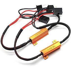 Techmax H7 LED LED ضباب مجموعات مقاوم الضوء ، مضاد وميض وملحقات السيارات Universal Car Univers