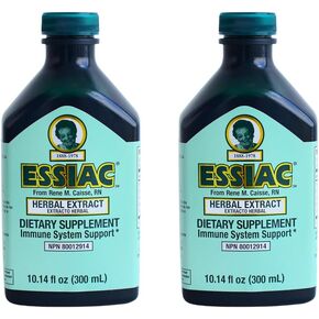 Essiac Original Herbal Liquid Extract – 10.14 fl oz Bottle | Powerful Antioxidant Blend to Help Promote Overall Health & Well-Being | Original Formula from 1922 (Pack of 2)