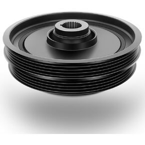 SCITOO 13810-P2K-003 13810P2K003 Harmonic Balancer Crankshaft Pulley Fits 1997-2000 for Acura EL 1996-2000 for Honda Civic 1996-1997 for Honda Civic del Sol