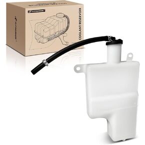 A-Premium Engine Coolant Overflow Recovery Reservoir Tank [with Cap & Hose] Compatible with Toyota Land Cruiser & Lexus LX470, 1998-2007, 4.7L