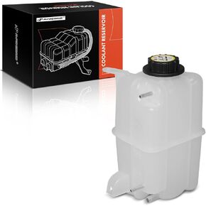 A-Premium Engine Coolant Overflow Recovery Reservoir Tank [with Cap] Compatible with Nissan Armada 2005-2015, Pathfinder Armada 2004 & Infiniti QX56 2004-2010, 5.6L - Front Side