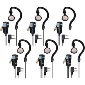 Midland AVP1 VOX Hands-Free Microphone Headsets Handheld Radios - 4 Pack