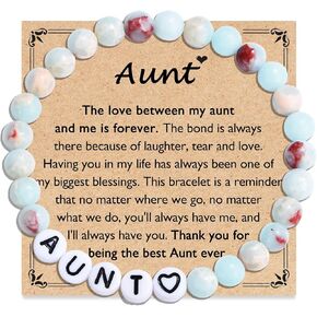 Mom Grandma Wife Aunt Nana Mama Gigi Mimi Grammy Granny Nonna Bracelet Jewelry Gifts for Women Adults on Mother's Day Valentines Christmas Birthday Easter Thanksgiving