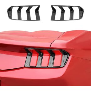 RT-TCZ Carbon Carbon Light Light Cover Cover Guard Trim Decoration Expressions for Ford Mustang 2024 2025