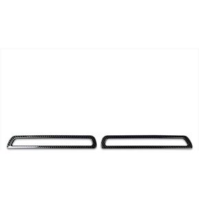 for Honda CRV CR-V 2023 2024 2025 Rear Fog Light Cover Trims Carbon Fiber Pattern