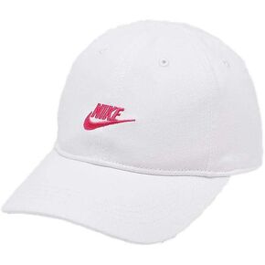 Nike Boy's Heritage86 Futura Hat القابلة للتعديل (Hyper Pink (8a2902-A3e)/White ، 4-7 اطفال صغار)