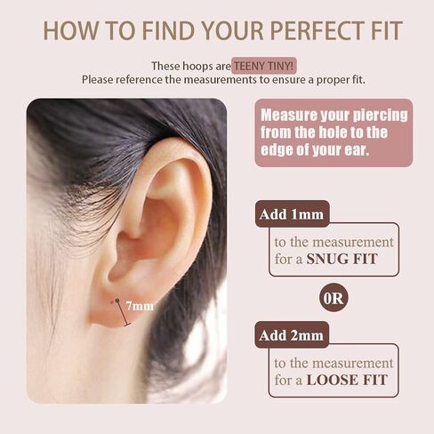 FANSING Earrings for Women Hoop Earrings Trendy Cartilage Earring Hoop Surgical Steel Earrings for Men in Saudi Arabia