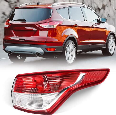 FIONE Tail Light Assembly Compatible with 2013 2014 2015 2016 Ford Escape Rear Light Brake Lamp Taillight without Bulb Left Driver Side LH in Saudi Arabia