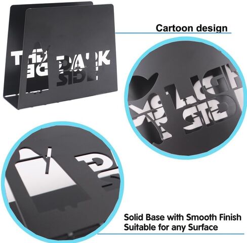 Finex SILVER Star Wars Dark Side Darth Vader Kylo Ren Light Side Yoda Premium Stainless Steel Napkin Holder Stand for kitchen dinner table theme party in Saudi Arabia
